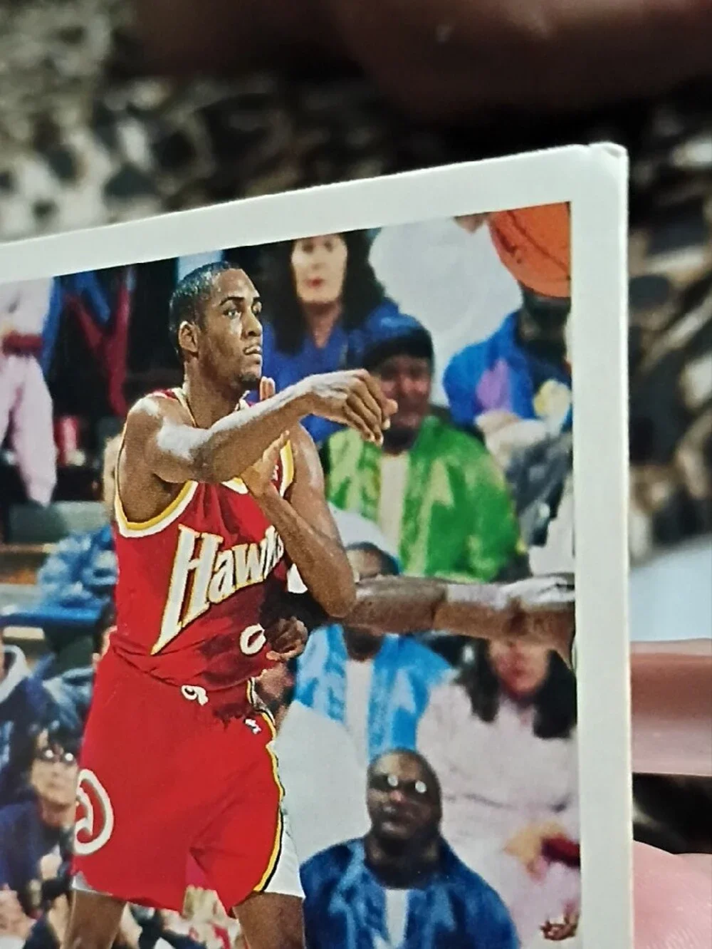 Steve Smith Atlanta Hawks Basketball Card - Red
